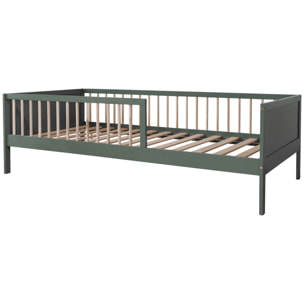 Lit pour enfant 190x90cm vert ADAM