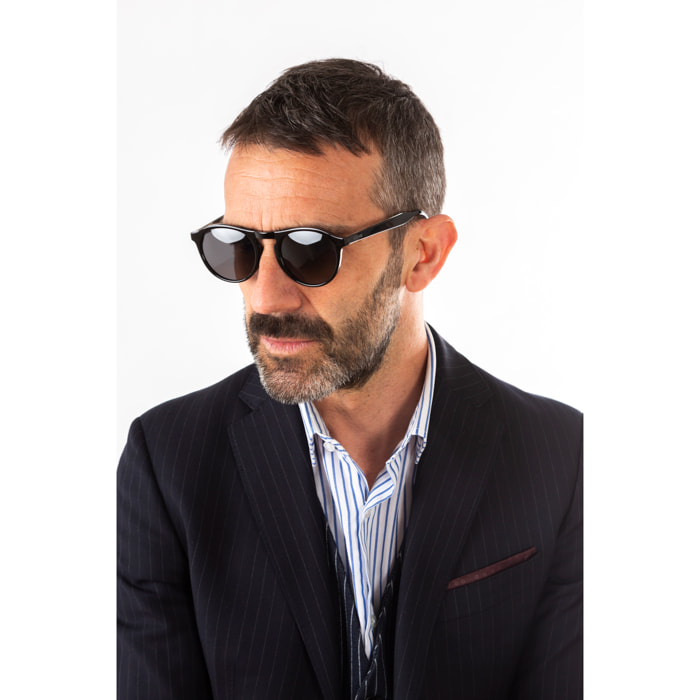 Gafas de sol OCEAN ANTIBES - Negro brillante / Ahumada