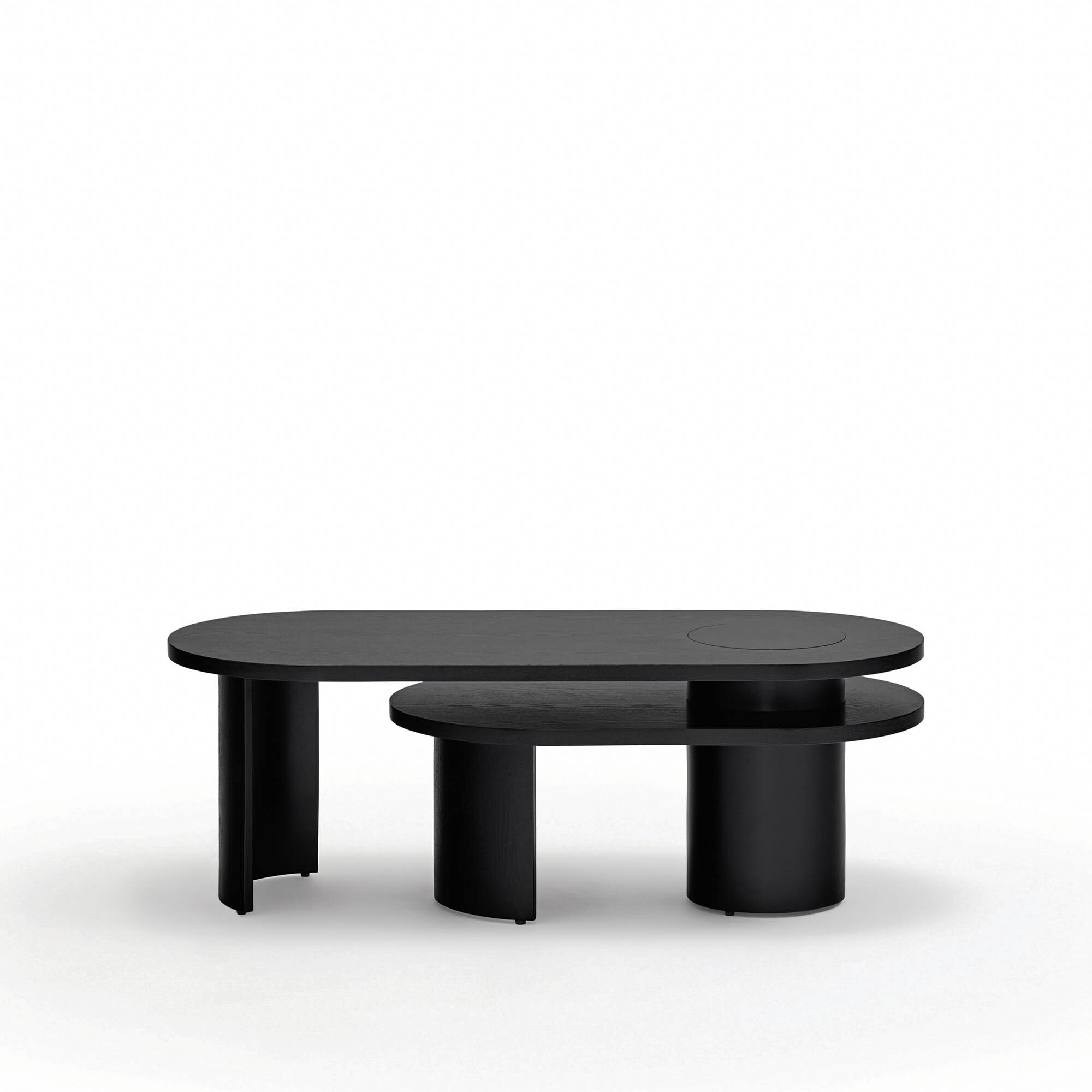 Mesa de centro Nori negro