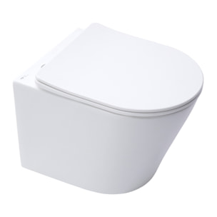 Pack WC bati-support Geberit + Cuvette Swiss Aqua Technologies sans bride + Abattant SoftClose + Plaque (INFINITIOMATGEB3)
