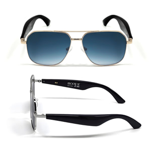 Gafas AI GY-100, traducción automática de +100 idiomas, agente AI, reproducción músical.