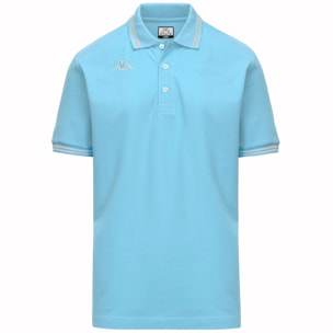 Kappa - Polo Shirts Uomo Blu - Logo Maltax 5 Mss