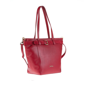 Borsa a spalla da donna Made in Italy - Modello Celeste Elite - 100% pelle - 42.0 x 30.0 x 16.0 cm