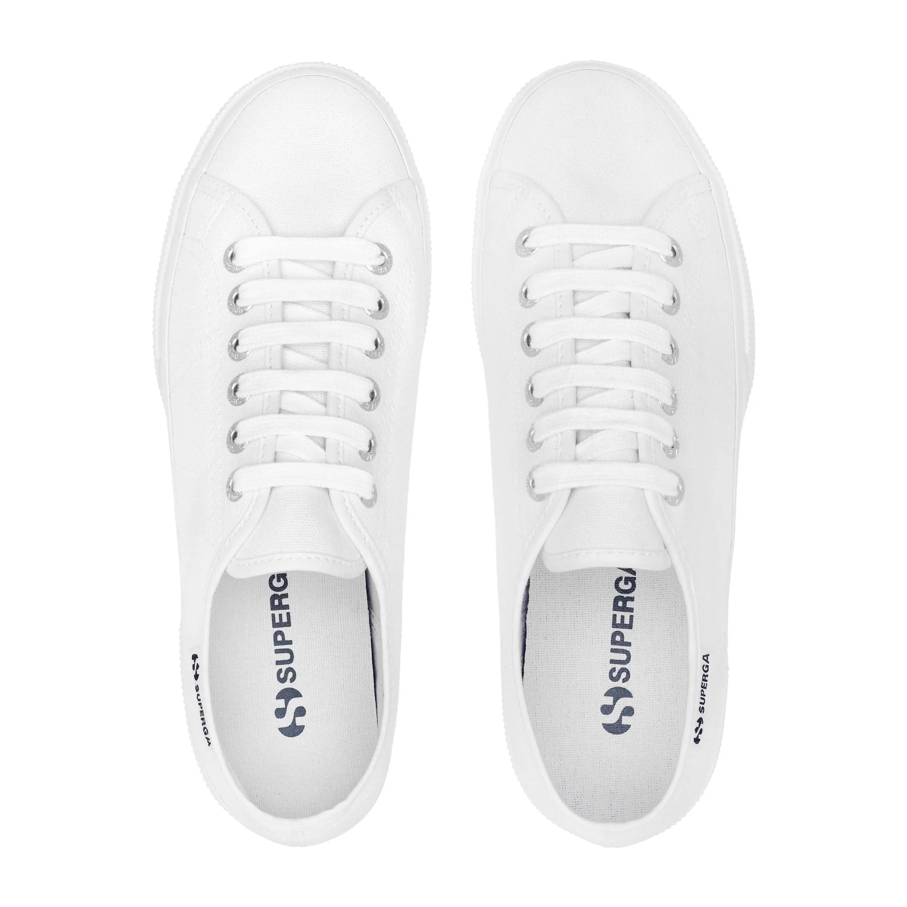 Superga - Scarpe da donna Donna Bianco - 3790 Platform Leggera