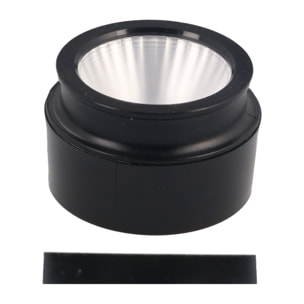 Forlight Módulo LEGGO Iluminación LED Integrada para Hogar, Acabado Negro Matizado, Eficiencia Energética, Diseño Moderno y Duradero en Policarbonato y Aluminio