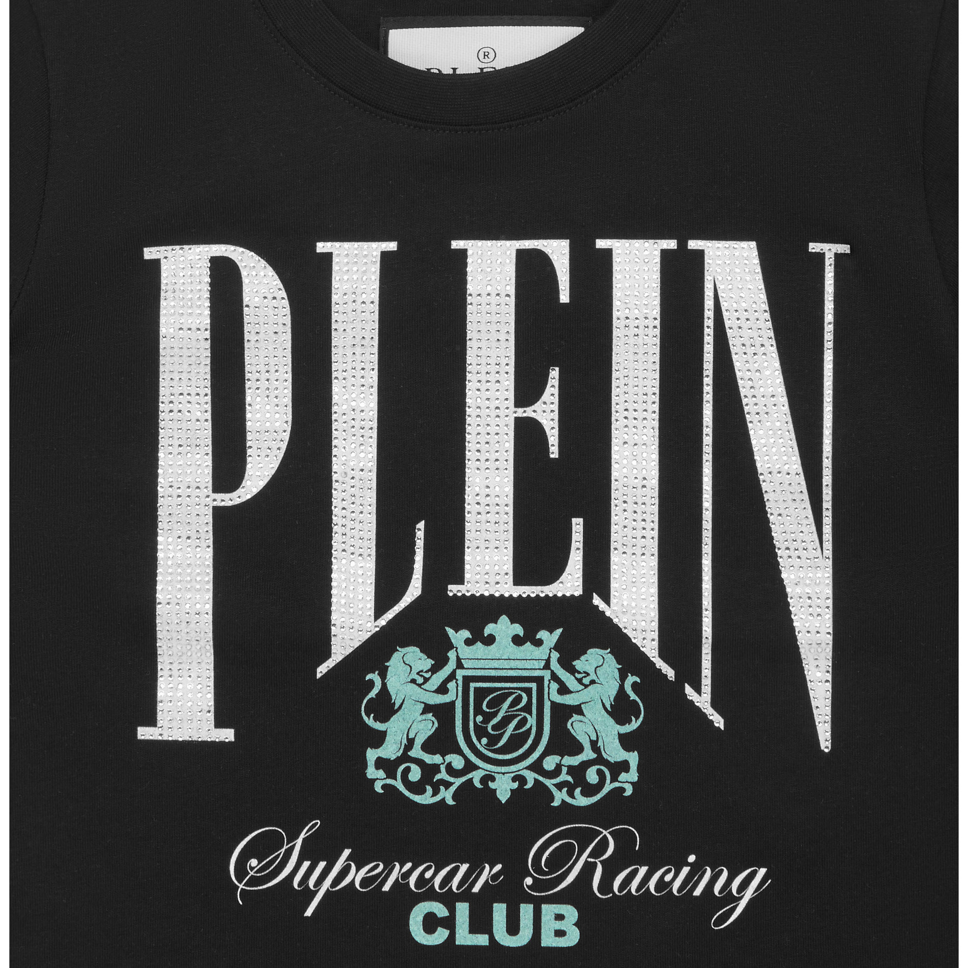PHILIPP PLEIN Camiseta Cuello Redondo Ss RACING