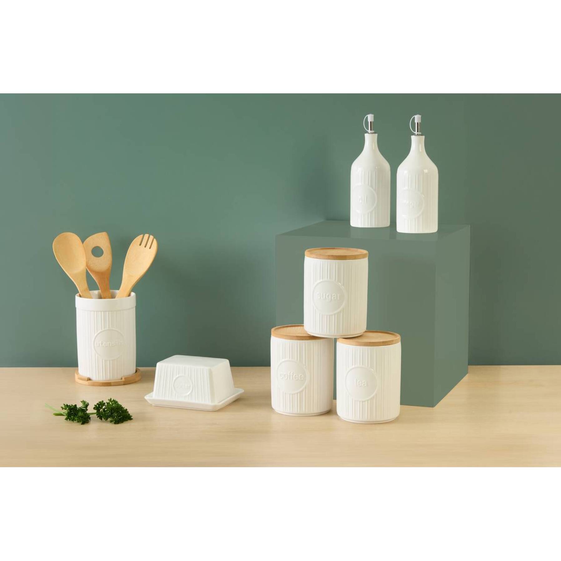 Beurrier grès blanc