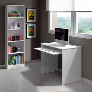 Mesa Escritorio Con Bandeja 79x90x54 Cm Blanco Artik