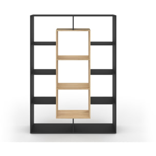 Etagère bibliothèque Colette - Noir - bois