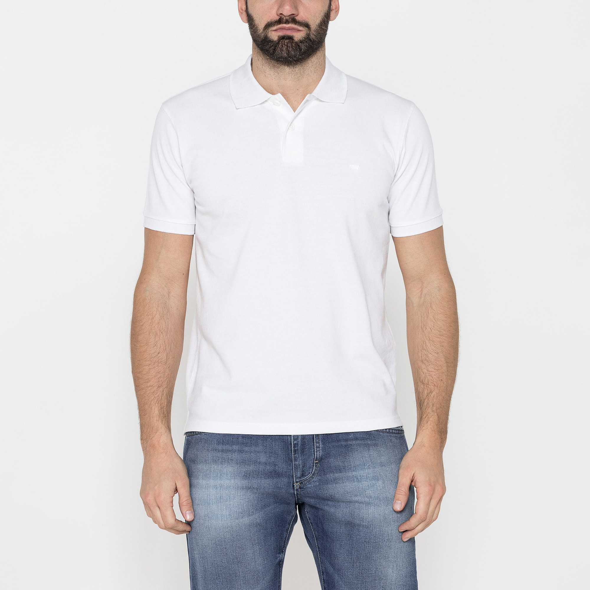 POLO MANICA CORTA TINTA UNITA IN DRY COTTON PIQUET