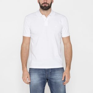 POLO MANICA CORTA TINTA UNITA IN DRY COTTON PIQUET
