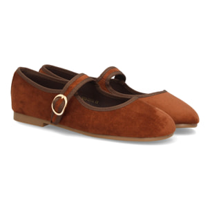 Bailarinas barefoot mujer con hebilla ajustable