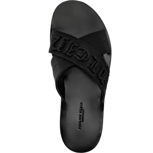 PHILIPP PLEIN Sandals Flat GOTHIC PLEIN