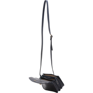 Borsa a tracolla  da donna In Vera pelle Made in Italy 19x13x9,5 cm