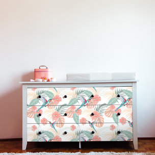Sticker meuble tropical Faaa 40 x 60 cm