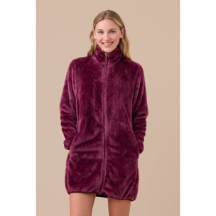 Vestaglia donna eco pelliccia articolo unito. Noidinotte