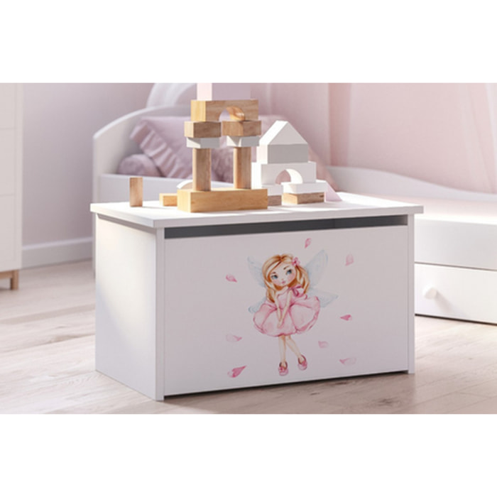 Cesta Portagiochi Daria con Grafica Fata