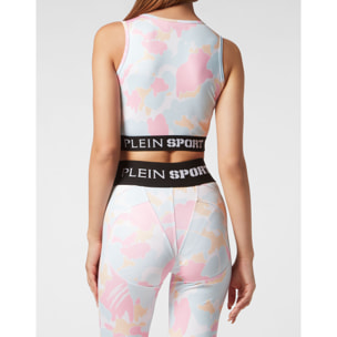 PLEIN SPORT Top deportivo CAMOUFLAGE