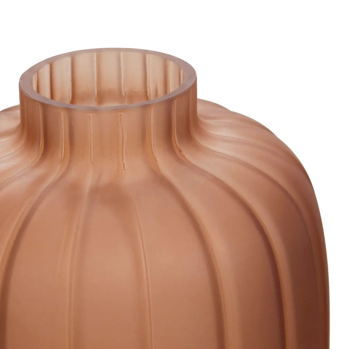 Vase Tigy ambre H25cm