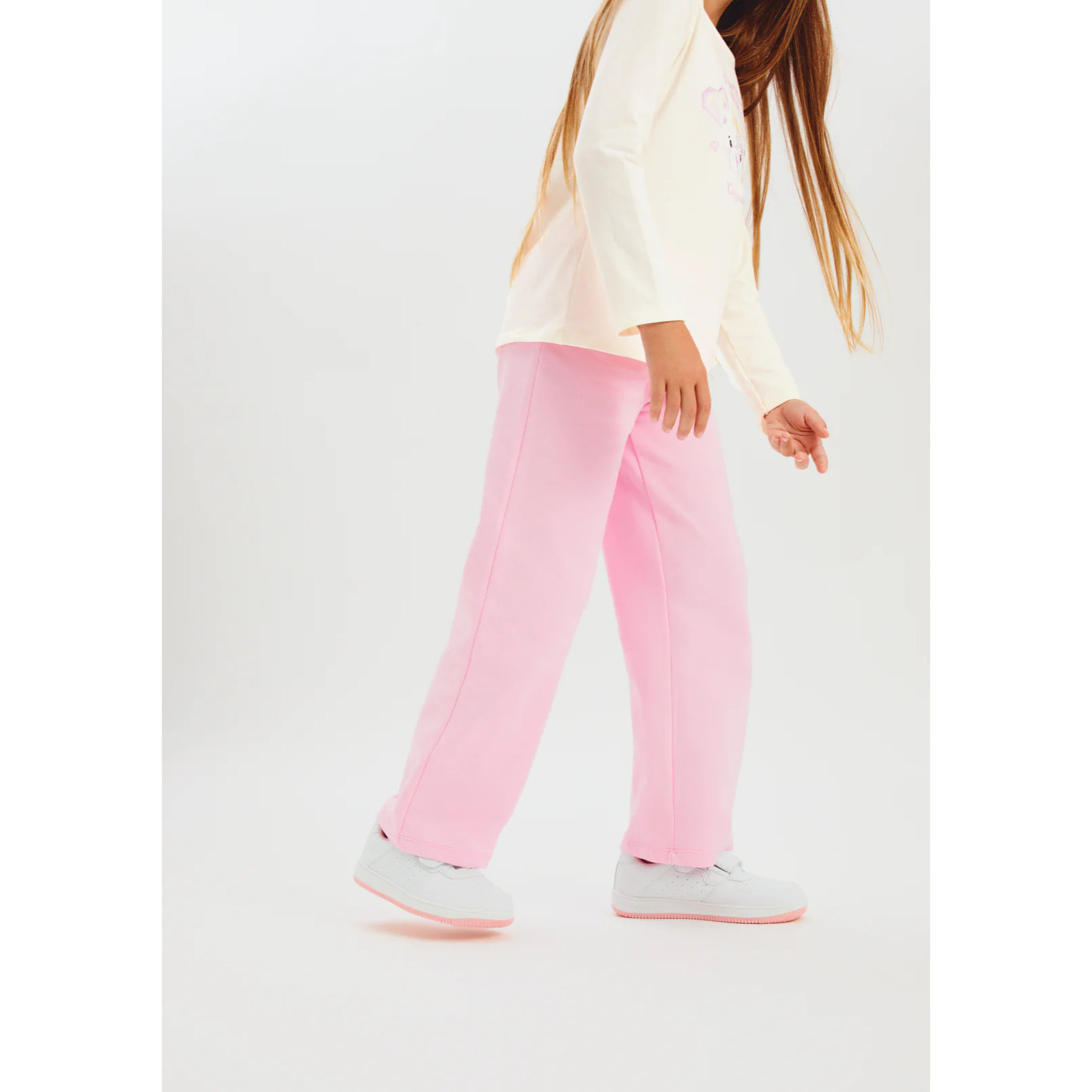 Pantalón Jogger de Felpa Rosa Conguitos