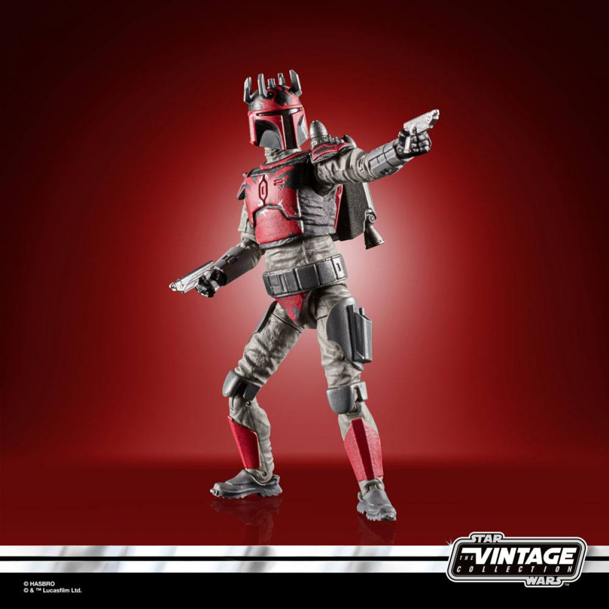 Star Wars: The Clone Wars Vintage Collection Action Figura 2023 Mandalorian Super Commando Captain 10 Cm Hasbro