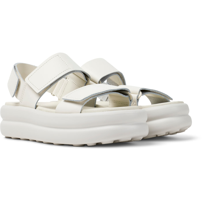 Sandali - CAMPER Pelotas Flota Up - Bianco - Pelle liscia