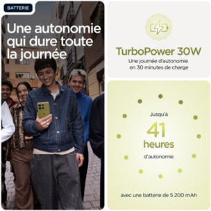 Smartphone MOTOROLA G86 Vert 256Go