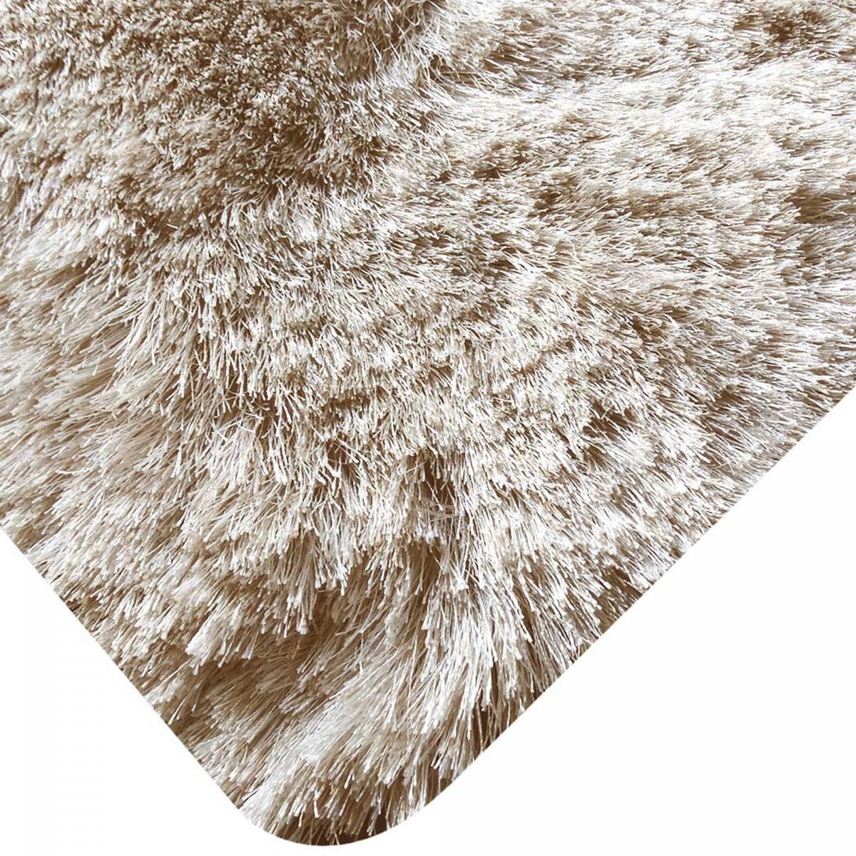 Tapis shaggy fait main motif uni MOODIL