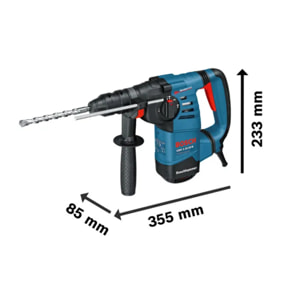 Perforateur burineur BOSCH - GBH 3-28 DFR Professional - 800 W - 061124A000