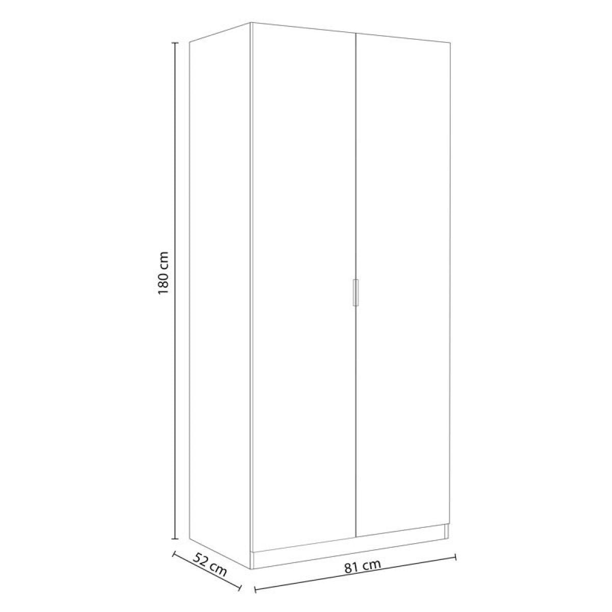 Armario Low Cost 2 puertas Roble