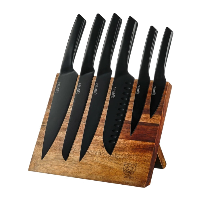Bloc couteaux de cuisine JENSEN VANTAA - 7 pièces