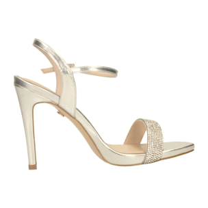 Sandali Donna Tata Italia Argentato