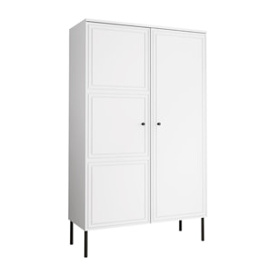 Lavaggi - buffet haut - blanc - 2 portes - 166 cm - Blanc