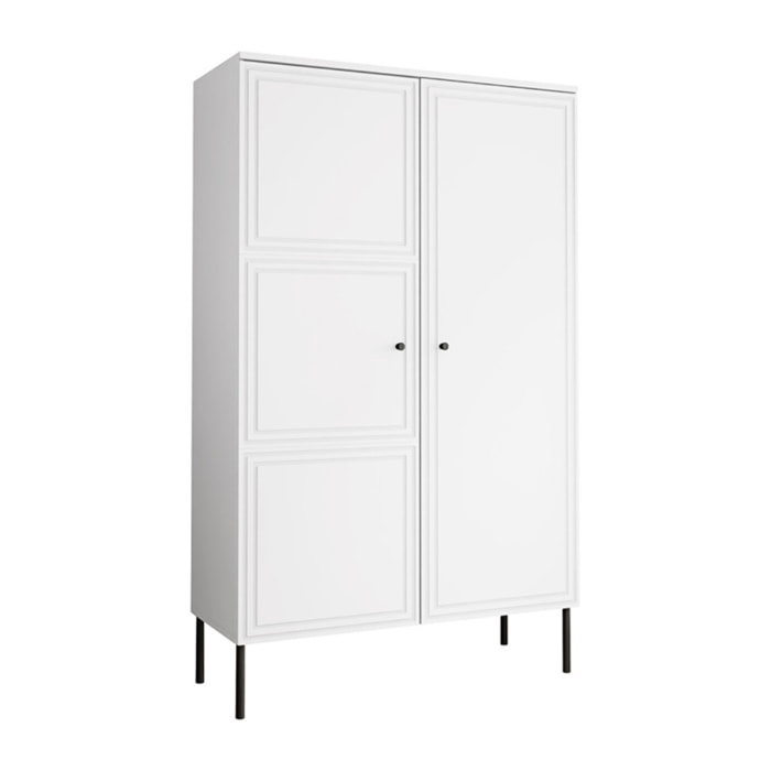 Lavaggi - buffet haut - blanc - 2 portes - 166 cm - Blanc