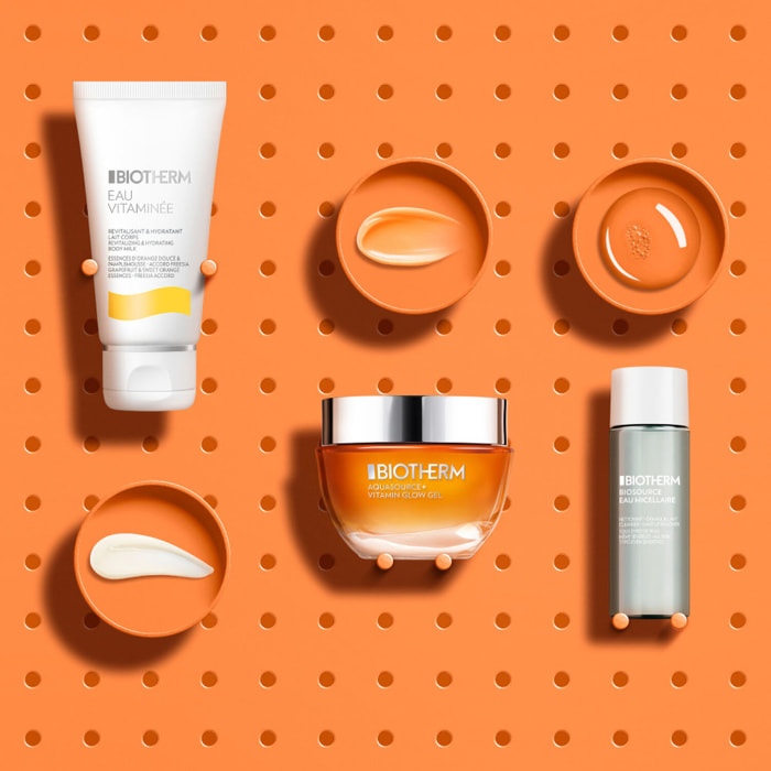 Aquasource + - Coffret Hydratation Vitamin Glow Gel 50ml + 2 Produits