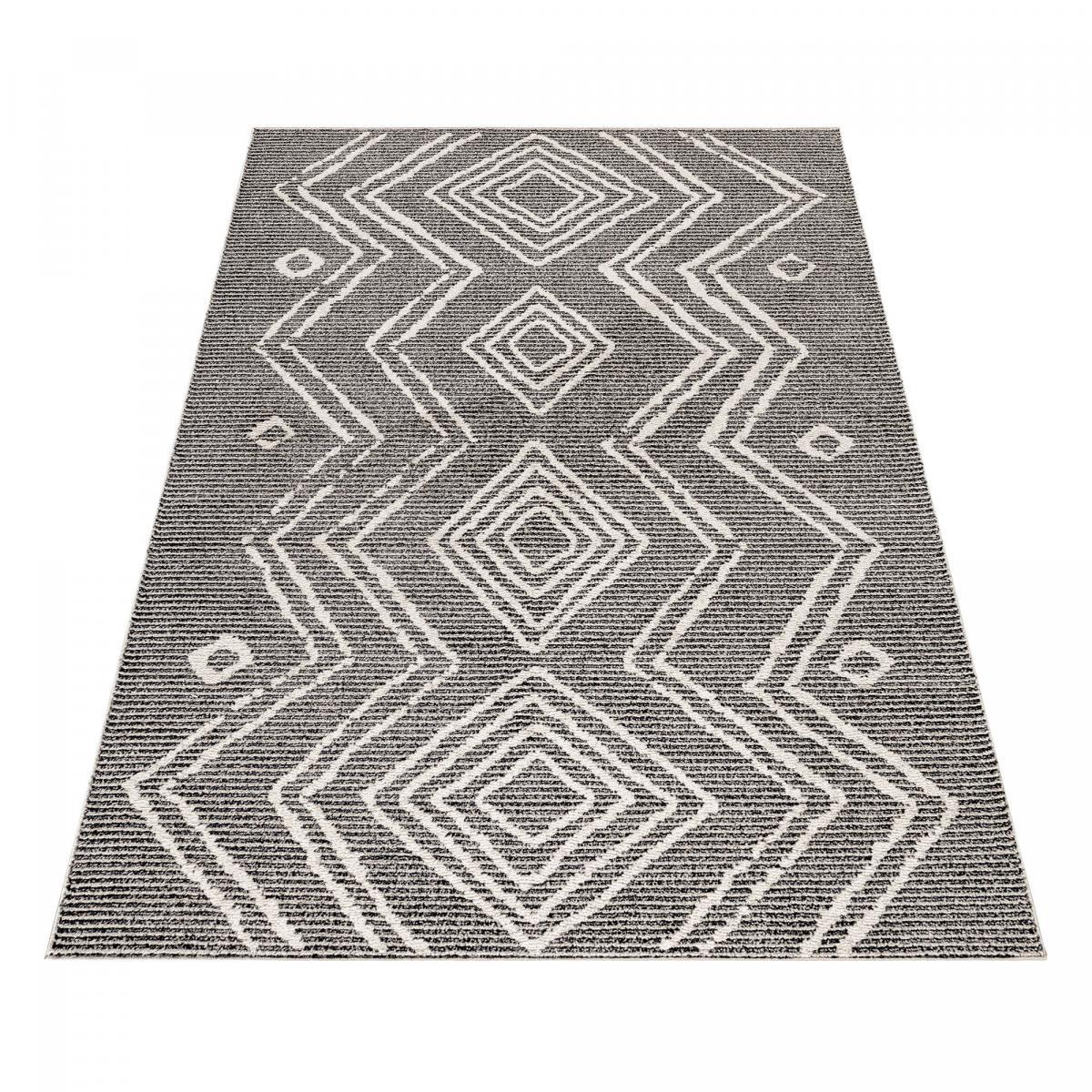 Tapis berbère tissé motifs ethno-chic PODA