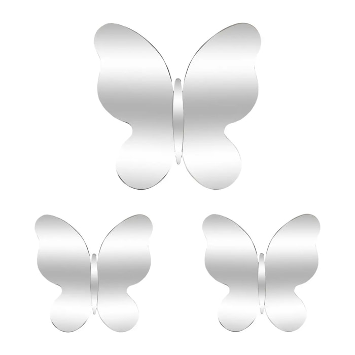 Set de 3 Miroirs Ajol 21x21cm