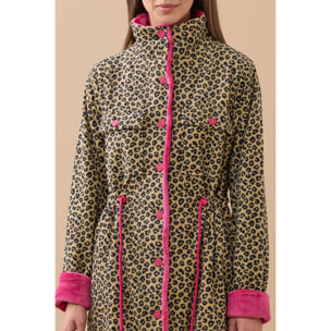 Vestaglia donna micropile ghepardo Noidinotte