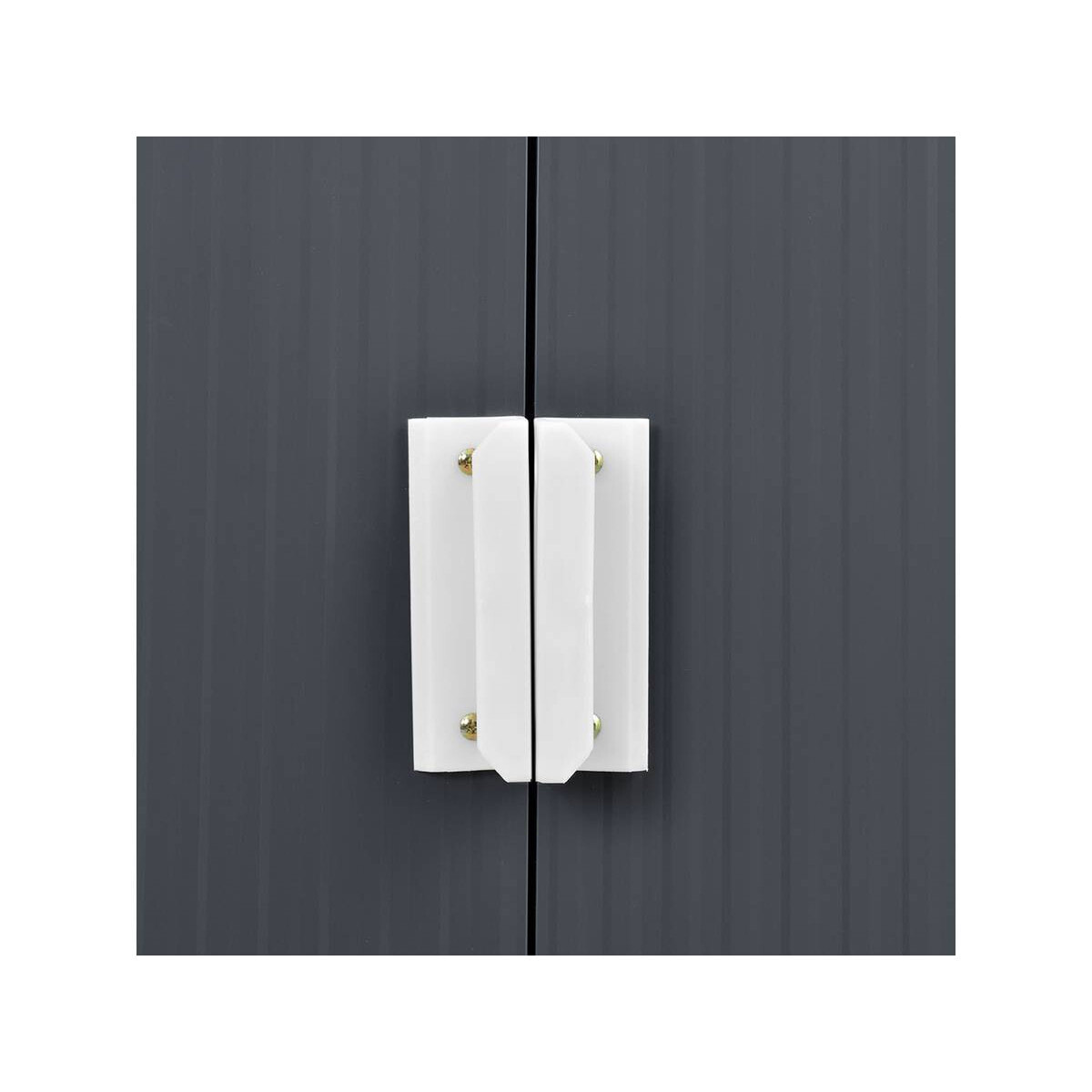 Abri de jardin métal "Vegas" - 13 m² - Gris