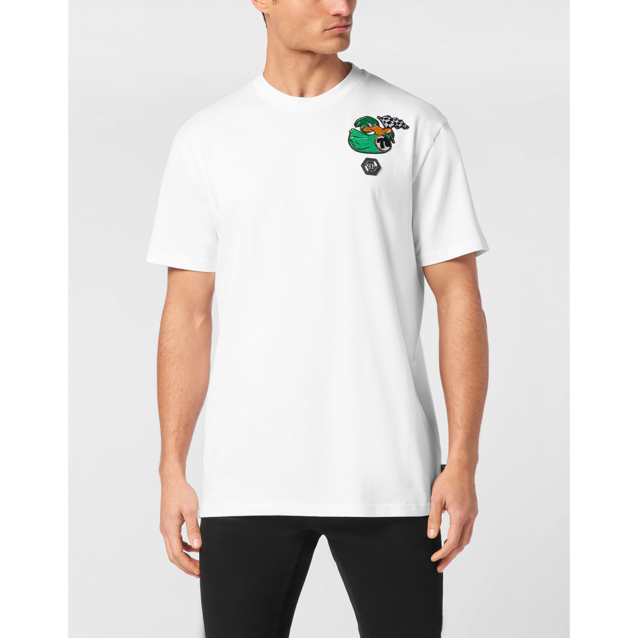 PHILIPP PLEIN T-Shirt Round Neck DUCK
