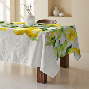 Nappe anti-taches 100% coton Damiano