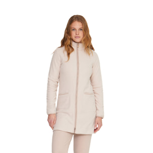 Vestaglia donna heart in punto milano con zip Noidinotte