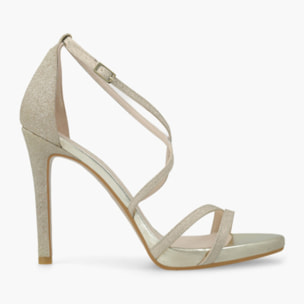 SANDALIAS DORADAS YURIKO-TXS