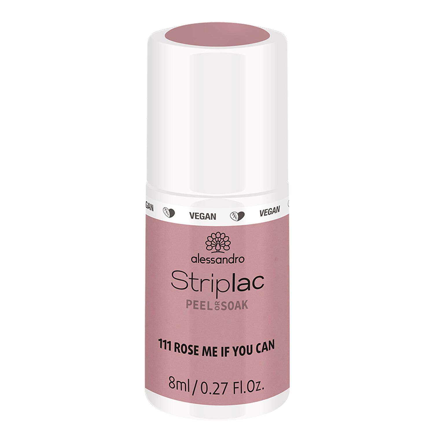 Striplac Peel or Soak - Vernis Semi-permanent - 111 Rose Me If You Can 8 ml