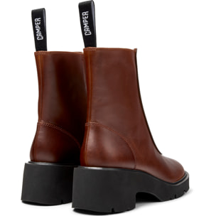 Botines - CAMPER Milah - Marron - Cuero liso