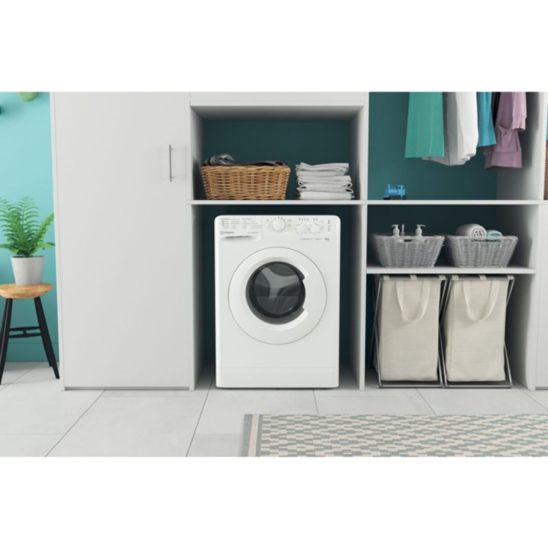 Lave linge hublot INDESIT MTWC91295WFR