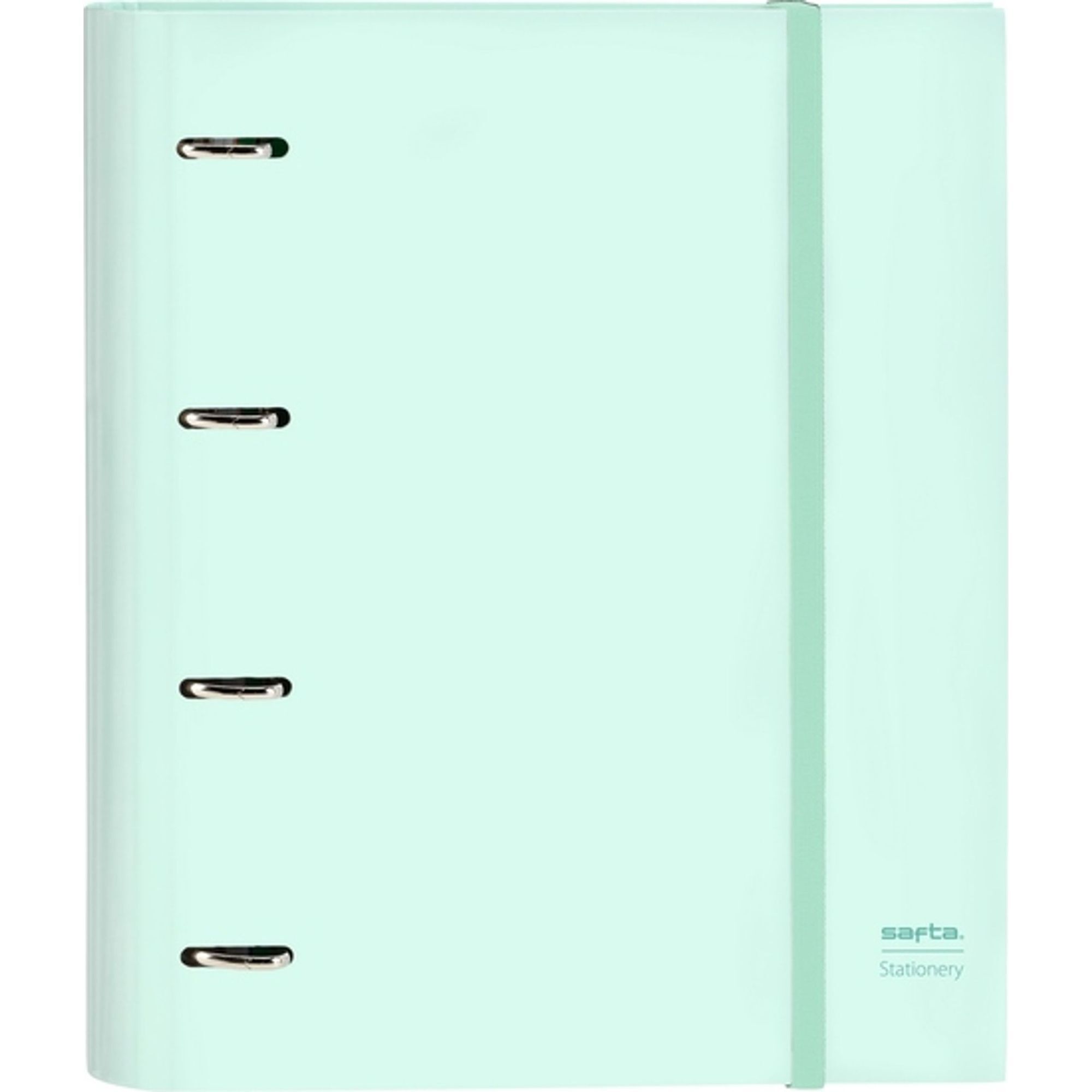 Carpeta 4 anillas 35mm c/recambio safta menta