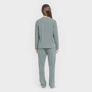 Pijama canale Raya Ancha lisa mujer