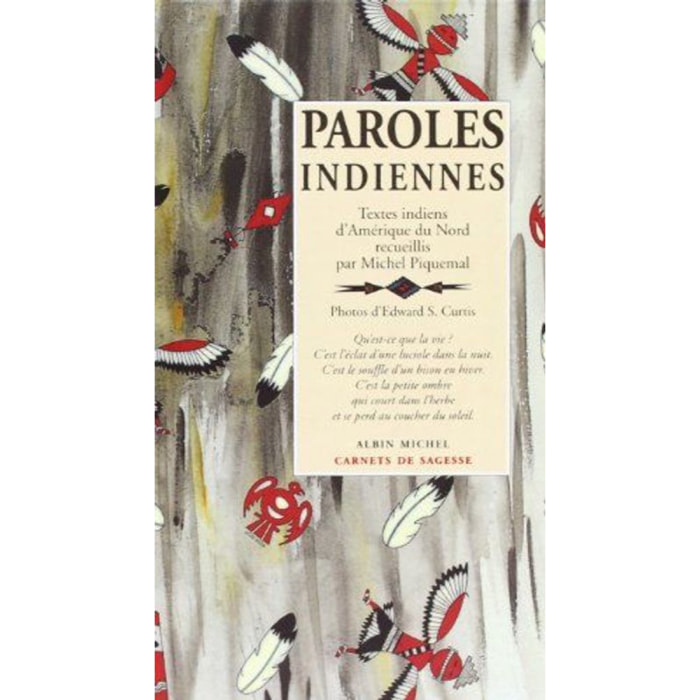 Michel Piquemal | Paroles indiennes | Livre d'occasion
