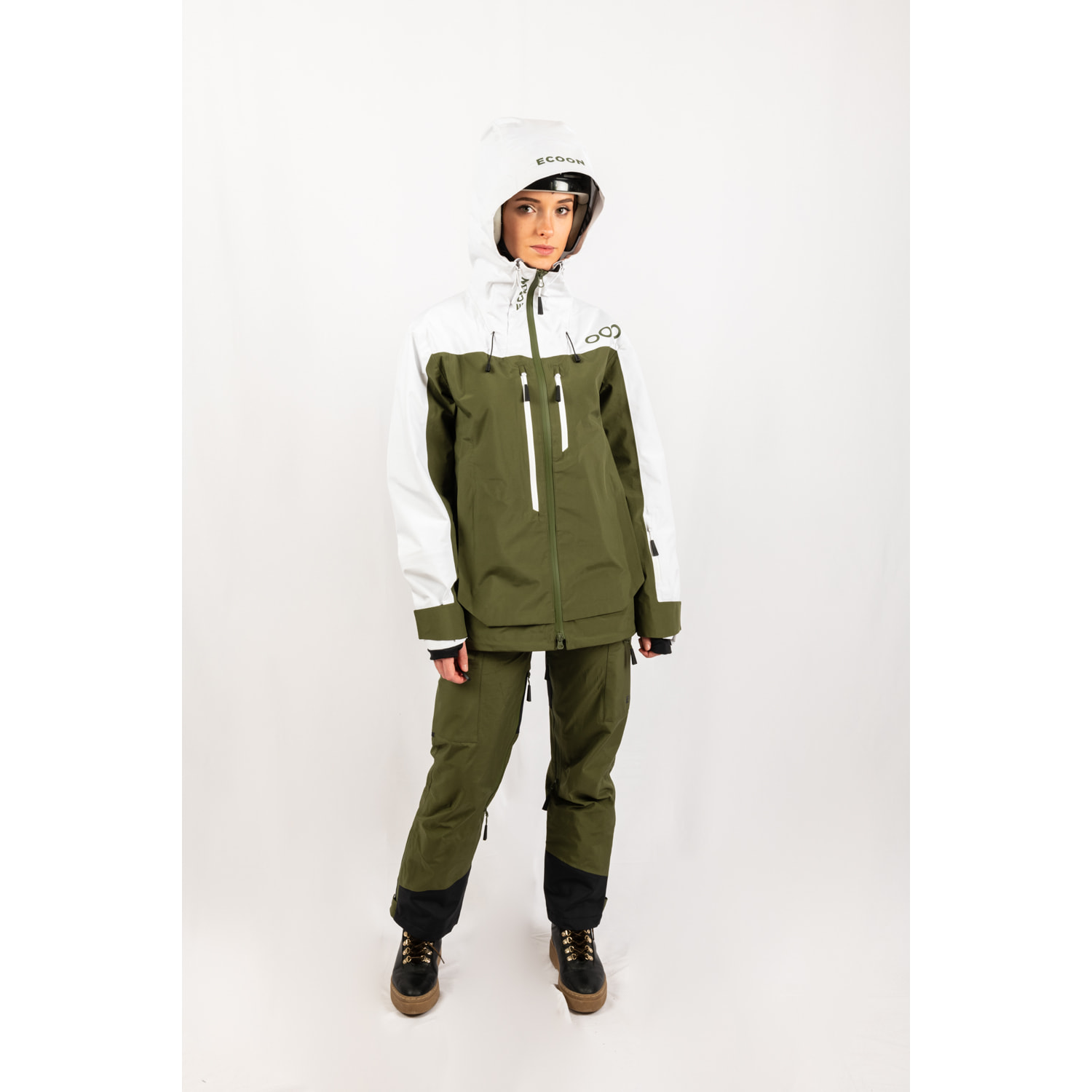 Pantalones ECOExplorer Pants Women marca ECOON - Caqui